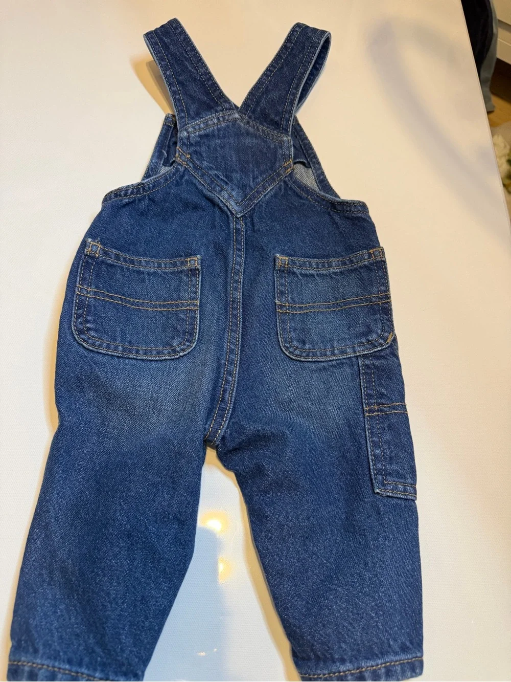 Old Navy Dark Blue Denim Overalls for Kids